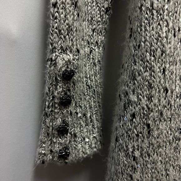 Whbm Button Cuff Sequin Duster S - Picture 12 of 12